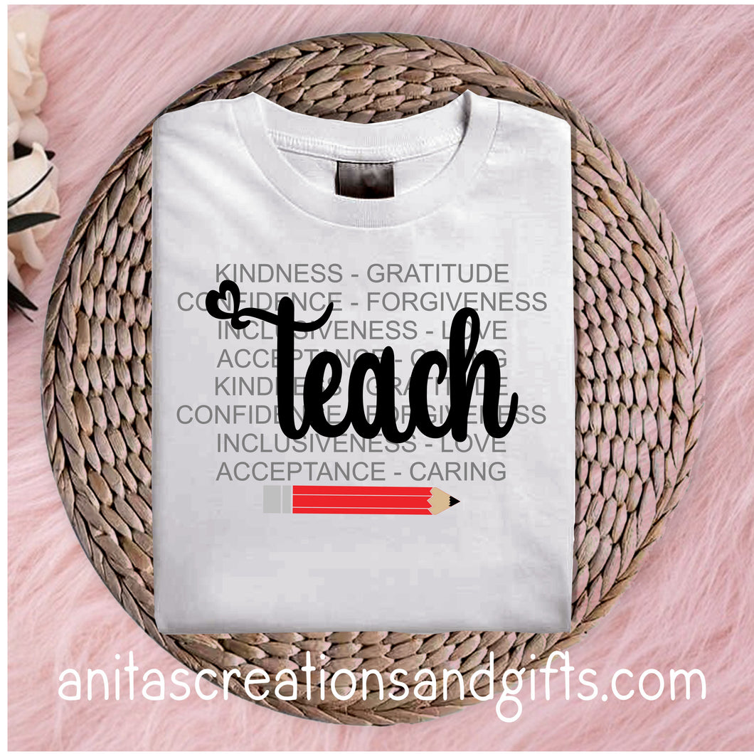 Teach...Kindness, Gratitude, Forgiveness - all the good stuff