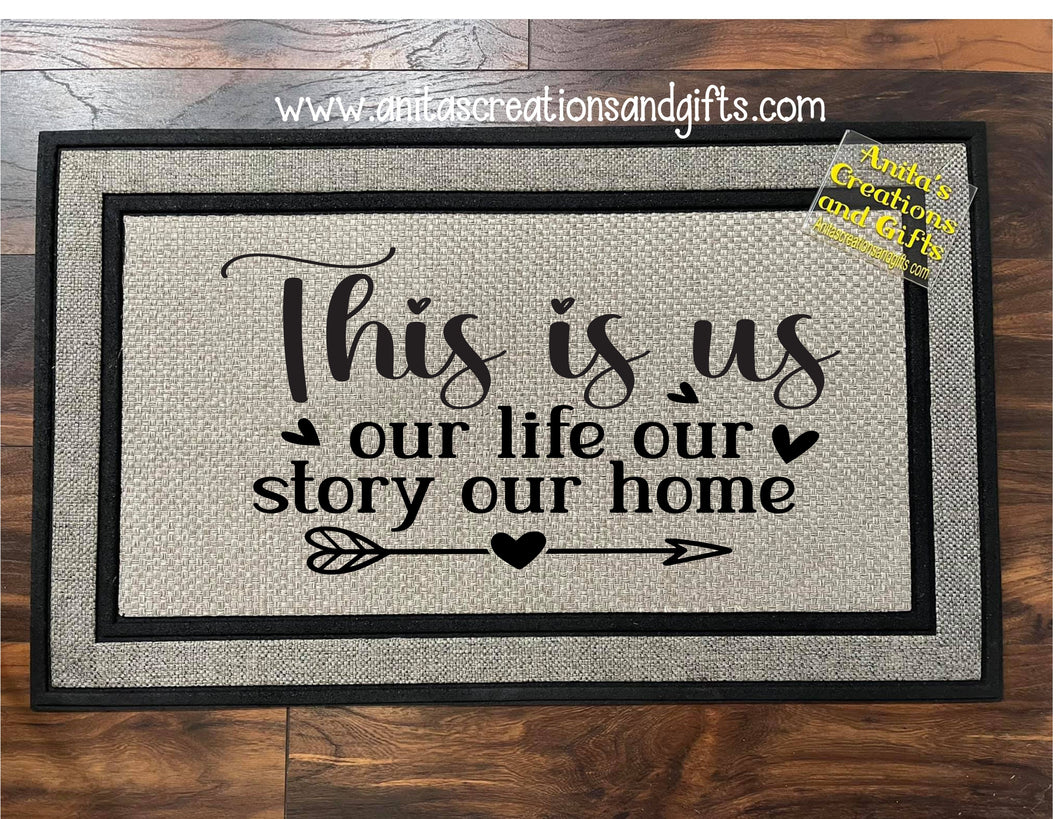 This Is Us Door Mat