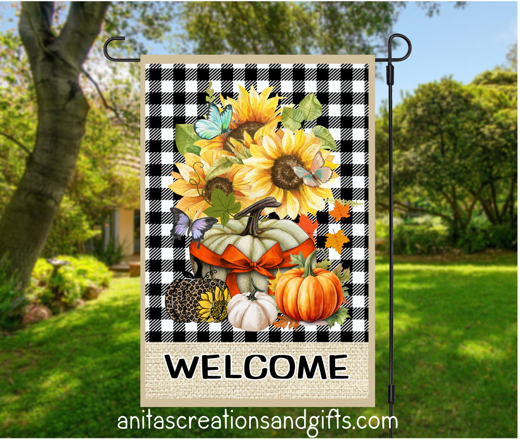 Welcome Garden Flag