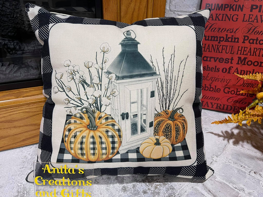 Pillow Cover - Fall theme - can be personalized